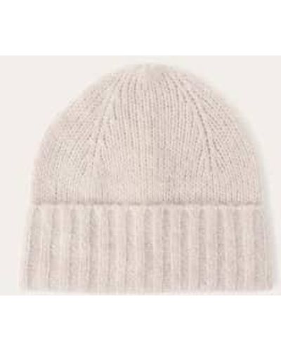 Part Two Larna Beanie Hat einfach taupe - Pink