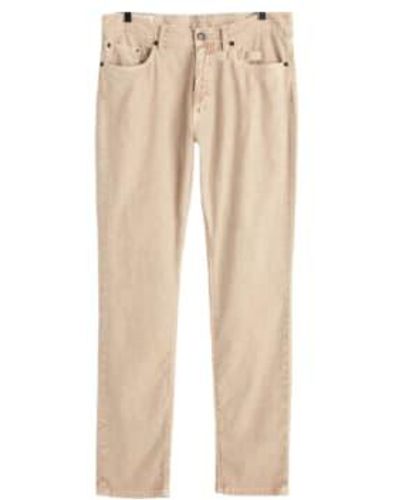 GANT Slim Fit Cotton Linen Jeans - Natural