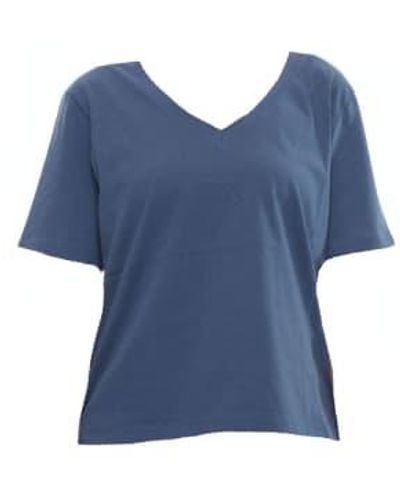 Aragona T-shirt la femme D2923TP 557 - Bleu