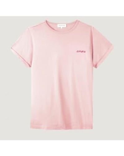 Maison Labiche T-shirt amour rose