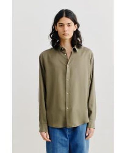 A Kind Of Guise Fulvio Shirt Melted Sage Xl - Green
