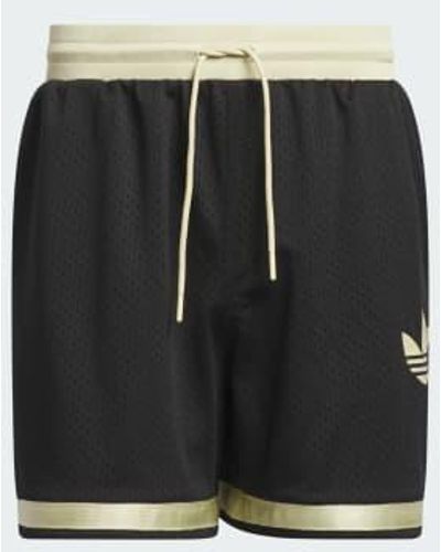adidas Schwarze originale mesh shorts