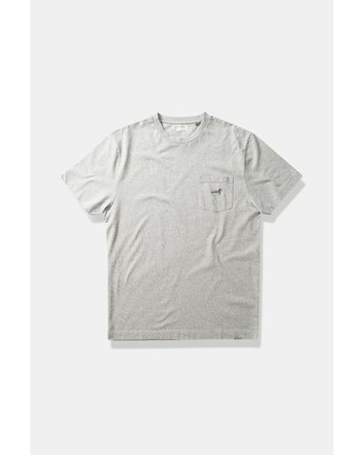 Edmmond Studios Camiseta parche pato gris