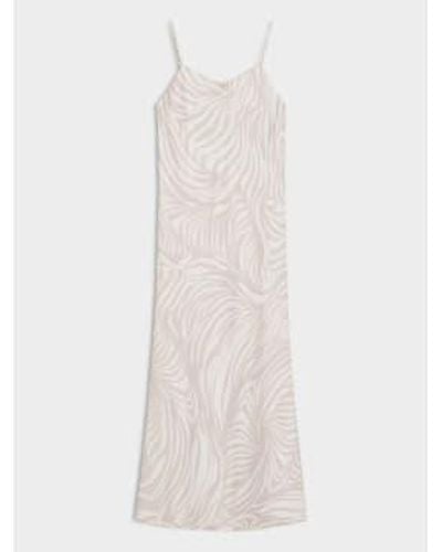 iBlues Cora Dress And Overshirt Sand Chine Uk 8 - White