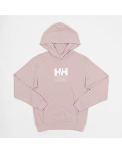 Helly Hansen Core Graphic Hoodie - Pink