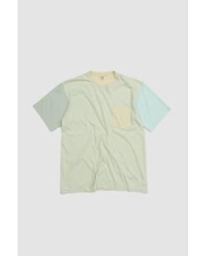 Orslow 4tone Pocket T-shirt Ice 2 - Green