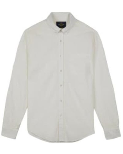Portuguese Flannel Atlantico Shirt S - White