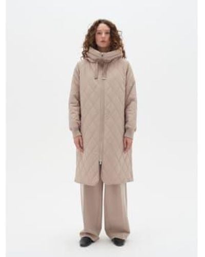Inwear Iktraiw capucha abrigo mocha gris - Neutro