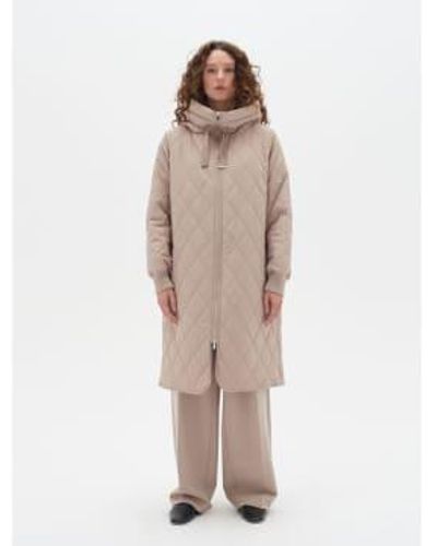 Inwear Iktraiw capucha abrigo mocha gris - Neutro