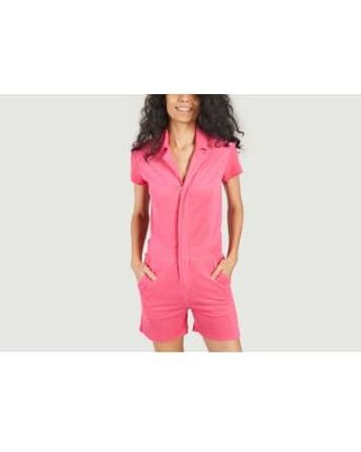 Majestic Filatures Bluse Neck -Overall - Pink