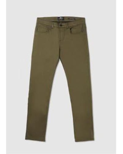 7 For All Mankind Mens Slimmy Tapered Luxperplucol Jeans In - Verde