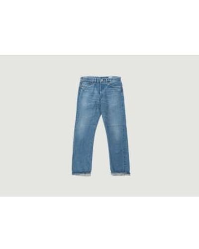 Orslow 105 Standard Selvedge Jeans - Blue