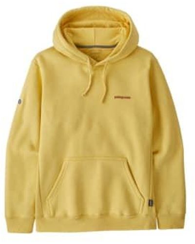 Patagonia Maglia Fitz Roy Icon Uprisal Hoody Milled - Yellow