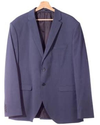 SELECTED Costume Bleue Slim Fit Selected With A Garment: - Blue