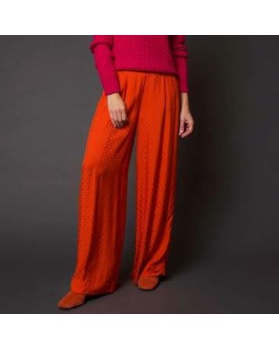 Idano Hilde Uni Trousers T0 - Red