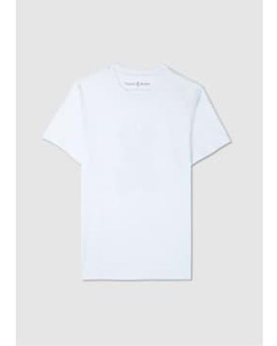 Psycho Bunny S Damon Graphic T-shirt - White