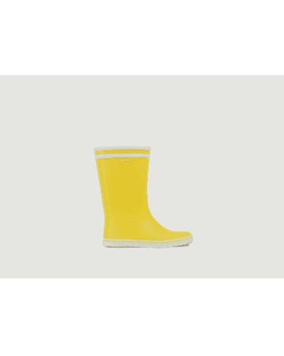 Aigle Malouine Boots 36 - Yellow