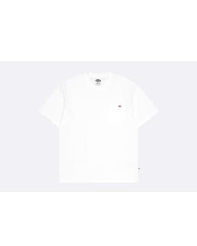 Dickies T-shirt poche à manches courtes luray blanc