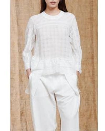 High Seclude Blouse 1 - Bianco