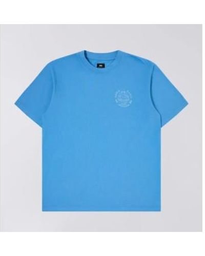 Edwin Music Channel T-shirt Parisian Garment Washed M - Blue