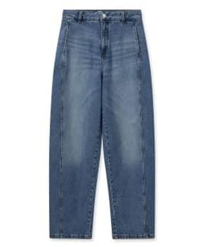 Mos Mosh Barrel Mon Jeans 27 - Blue