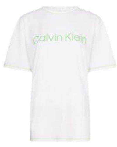 Calvin Klein Future Shift Underwear Shorts Pajama Set M - White