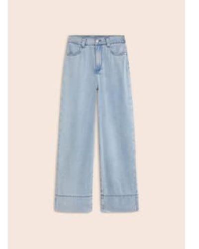 Suncoo Woven Jeans Romy From - Blue