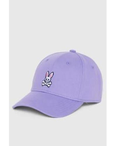 Psycho Bunny Classic Baseball Cap - Purple