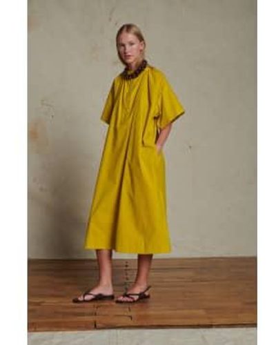 The Mercantile London Soeur athena robe jaune