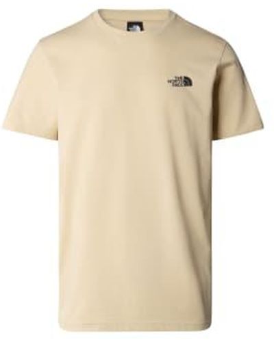 The North Face Shirt Simple Dome Beige - Neutro