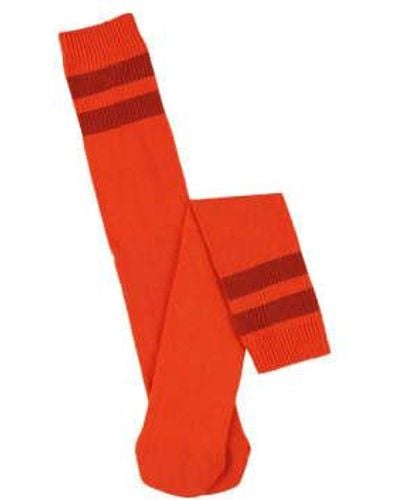 Escuyer Red Tube Socks - Rosso