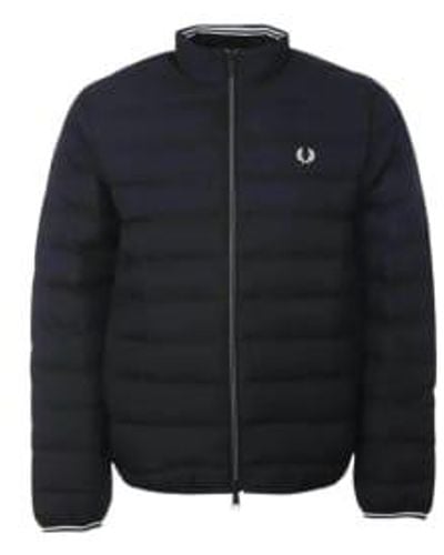 Fred Perry Veste isolée noir - Bleu