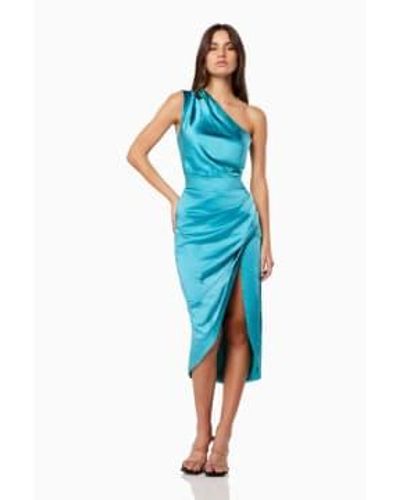 Elliatt Cassini Dress Aquamarine / Xs - Blue