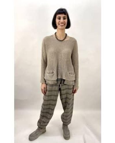 Grizas Linen Sweater - Natural