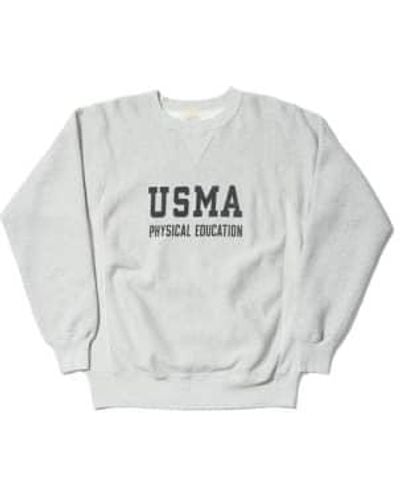 Buzz Rickson's Usma Sweatshirt Heather M - Gray