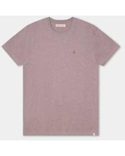Revolution Melange Regular T-shirt - Purple