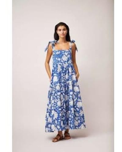 Dream Capri Dress Antwon S/m - Blue