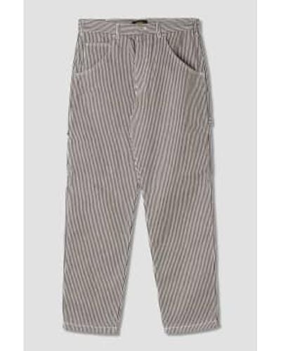 Stan Ray Striped Pants 28 - Gray