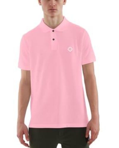 Ma Strum Ss Pique Polo Candy - Pink