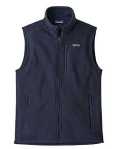 Patagonia Gilet Better Sweater Fleece Uomo New Navy - Blu