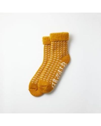 RoToTo Dark Comfy Room Socks Small - Metallic