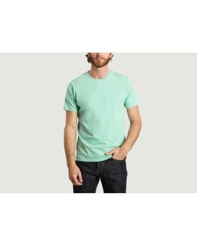 COLORFUL STANDARD Faded Mint Classic T Shirt Xl - Green