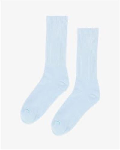 COLORFUL STANDARD Organic Active Socks Polar - Blu