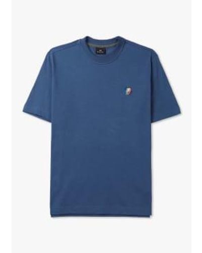 Paul Smith S Broad Zebra T-shirt - Blue