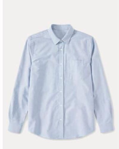 Closed - chemise oxford - coton bio - bleu ciel - s