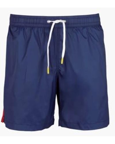 Hartford Pantalones cortos natación livianos la marina a mitad longitud - Azul