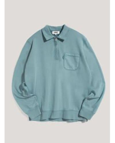YMC Sugden Sweatshirt - Blu