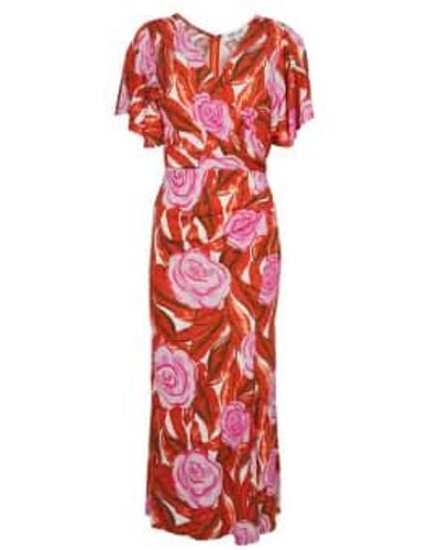 Diane von Furstenberg Robe zetna - Rouge