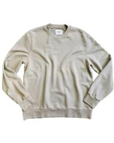 Circolo 1901 Circolo Cn4027 Cashmere Touch Sweatshirt In Rainy Days - Metallizzato