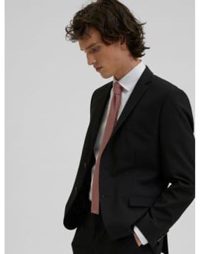 SELECTED Slim Fit Suit Jacket 50 - Black